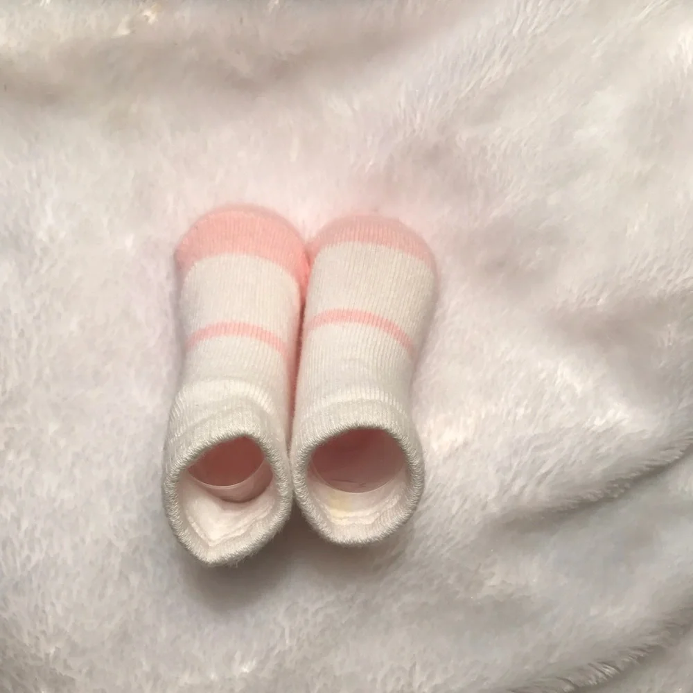 Newborn Baby Sock Booties
